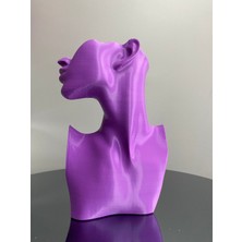 About The Perfect Mor Renkli 23 cm Dekoratif Takı Standı, Mücevher ve Küpe Sergileme Için Ideal