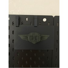 Şık Siyah Baby Yoda Silüet Duvar Süsü, Oyun ve Hobi Dekoru