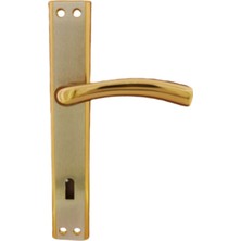 Şık Saten Aynalı Oda Kapı Kolu, Kaliteli ve Dayanıklı Tasarım