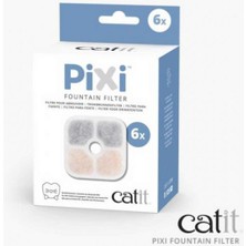Çok Renkli Catit Pixi Yedek Kartuş 6'lı Paket, Kaliteli ve Renkli Tasarım