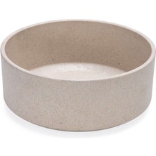 Bambu Köpek Mama ve Su Kabı, Bej, 17CM, 800ML, Şık ve Kullanışlı Ürün