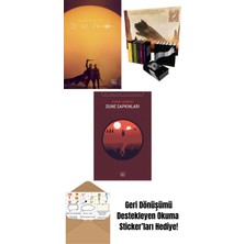 Dune (Film Kapağı) + Dune Serisi Kutu Set (6 Kitap – Ciltli) + Dune Sapkınları