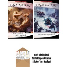 Dünyanın Omurgası – Drizzt Efsanesi 12. Kitap + Charon’un Pençesi – Drizzt Efsanesi 22. Kitap