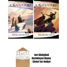 Kılıçlar Denizi – Drizzt Efsanesi 13. Kitap + Yıldızsız Gece – Drizzt Efsanesi 8. Kitap