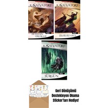 Dünyanın Omurgası – Drizzt Efsanesi 12. Kitap + Yıldızsız Gece – Drizzt Efsanesi 8. Kitap + Sürgün – Drizzt Efsanesi 2. Kitap