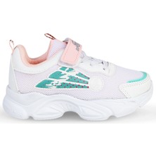 Civil Sport Kız Çocuk Spor Ayakkabı 26-30 Numara Beyaz-Pembe