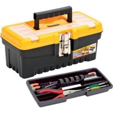 13'' Metal Kilitli Alet Çantası, Dayanıklı ve Şık Saklama Çözümü