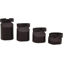 About The Perfect Kelepçelik Takı Düzeni, 4'lü Set, Şık ve Pratik Aksesuar Organizer