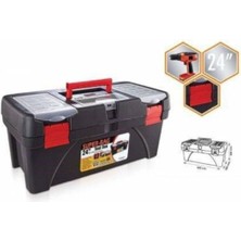 24'' Çok Bölmeli Dayanıklı Takım Çantası, Pratik ve Şık Tasarım