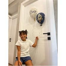Mavi Çocuk Odası Bebek Hastane Kapısı Süsü Isimli Balon, Şık ve Sevimli Dekor.