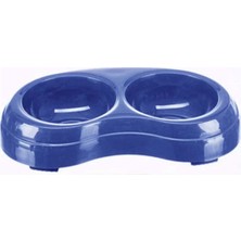 Çiftli Renkli Plastik Mama Kabı 2X200 Ml, Pratik ve Şık Tasarım