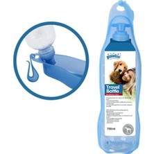Mavi 750ML Köpek Seyhat Suluğu, Pratik ve Şık Tasarım