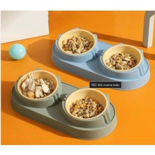 Iki Bölmeli Şık Mama ve Su Kabı, Pratik ve Kullanışlı Tasarım