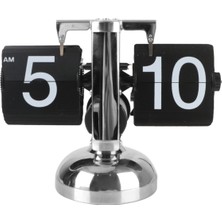 About The Perfect Şık Siyah Retro Dijital Masaüstü Saat, Otomatik Kuvars Pilli Ev Dekoru