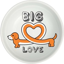 Çok Renkli Seramik Köpek Mama Kabı 400 Ml, 15 Cm, Sağlıklı ve Şık Tasarım