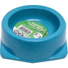 Bambu Mama Kabı 250 ml Mavi BO-3067Z, Şık ve Kullanışlı Çocuk Beslenme Kabı