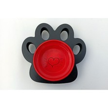 Kedi Mama Kabı, Kırmızı, Şık ve Pratik Tasarım