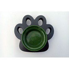 Haki Renkli Kedi Mama Kabı, Şık ve Kullanışlı Tasarım