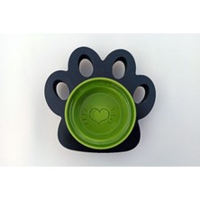 Yeşil Kedi Mama Kabı, Şık ve Kullanışlı Pet Mama Kabı