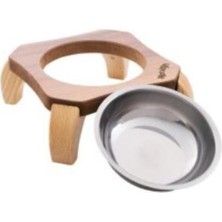 Renkli Çin Ayaklı Ikili Mama ve Su Kabı, Şık ve Kullanışlı Evcil Hayvan Ürünleri