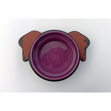 Mor Köpek Mama ve Su Kabı, Şık ve Kullanışlı Evcil Hayvan Aksesuarı