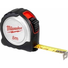 8m Inox Ağır Hizmet Tipi Şerit Metre 25MM Uzunluk Ölçüm Aracı