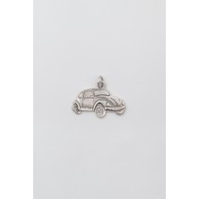 Nostaljik Vosvos Kolye Ucu - Antik Gümüş Kaplama - Kadın Erkek