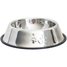 Metal Köpek Mama Kabı 26 Cm, Sağlıklı ve Şık Tasarım