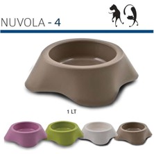Pembe 1l Su ve Mama Kabı Nuvola 4, Şık ve Kullanışlı Tasarım