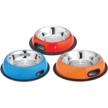 Yandan Tutmaçlı Paslanmaz Çelik Mama ve Su Kabı 64 Oz, Sağlıklı ve Dayanıklı Tasarım