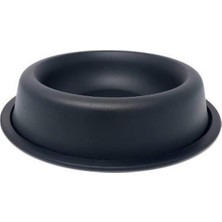 16 Oz Çelik Mama ve Su Kabı - Siyah, Sağlam ve Şık Tasarım