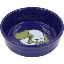 Renkli Seramik Köpek Mama Kabı 400 Ml, Şık ve Kullanışlı Evcil Hayvan Aksesuarı