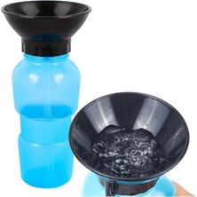 Yeşil 500 ml Köpek Seyahat Suluğu, Pratik ve Hafif Köpek Bakım Aksesuarı