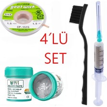 Best Krem Lehim Solder Paste 183°C SN63/PB37 50G Flux Lehim Toplama CP-1515 Lehim Emme Teli 1,5 mm  XXL19