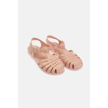 Pudra Kadın Bantlı Mat Jelly Sandalet