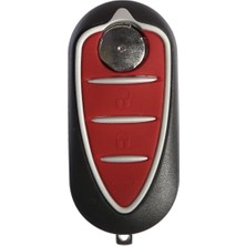 3 Buton Uyumlu Araç Kumanda Kabı, Güçlü ve Şık Anahtar Koruyucu