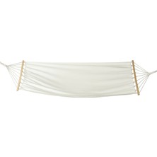 Çift Kişilik Kumaş Hamak Salıncak Pamuklu Branda Kumaşı Bağlama Ipli 300 kg 120 cm x 190 cm