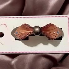 Fiyonk Model Taş Süslemeli Otomatik Kadın Saç Tokası