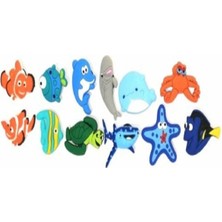 About The Perfect 12 Adet Çok Renkli Terlik Süsleri L-112 ve L-1 Seti, Eğlenceli ve Şık Tasarım