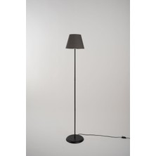 Modern Metal Lambader, Siyah-Antrasit, 25X25X145 Cm, Şık ve Dayanıklı Aydınlatma Seçeneği