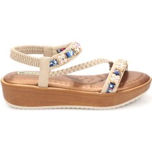 Pisagor 31340 Ortopedik Kadın Günlük Taşlı Sandalet