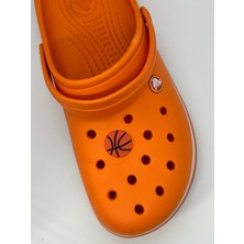 Sağlıkçı Shopping Basketbol Topu Temalı Crocs Süsü