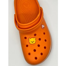 Sağlıkçı Shopping Sevimli Bal Ayısı 2 Temalı Temalı Jibbitz Eva Terlik Terlik Süsü