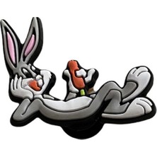 Bugs Bunny Temalı Temalı Jibbitz Crocs Terlik Süsü