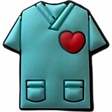 Sağlıkçı Shopping Sağlıkçı Önlüğü Temalı - Crocs Süsü