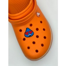 Sağlıkçı Shopping Kalpli Gözlü Mutlu Emoji Temalı Temalı Jibbitz Crocs Terlik Süsü