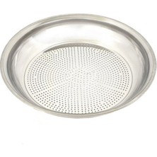 Metal Makarna ve Salça Süzgeci, 30 Cm, Kevgir, Çok Amaçlı Süzgeç