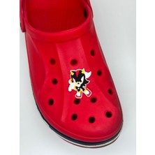 Siyah Sonic Temalı Jibbitz Crocsterlik Süsü