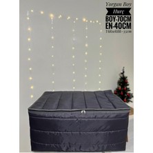About The Perfect Şık Füme Xxl Hurç Yorgan Koruyucu, Güçlü ve Hafif Tasarım
