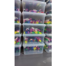 5 MM Karışık Renkli 10 Renk Gelinlik, Kuaför Kılçığı 5000 adet